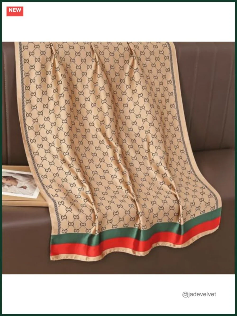 Silk Feel Scarf Long Shawl Wrap for Women Large Satin Rectangular